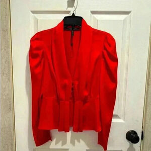 BCBG MAXazria coral blouse